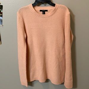 light pink sweater